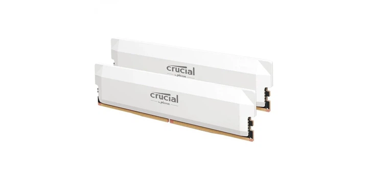 Модуль пам'яті Crucial Pro White DDR5-6400 32GB (2x16GB