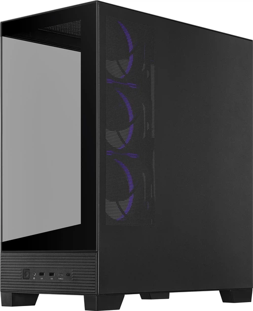 Obudowa ASUS A31 Plus Tempered Glass Black (90DC00R0-B19000) - obraz 8