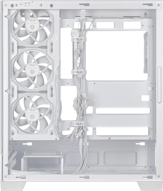 Корпус ASUS A31 Plus Tempered Glass White (90DC00R3-B19000) - зображення 16