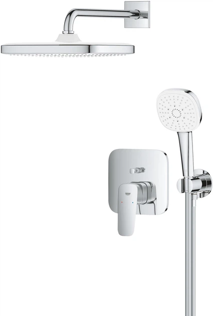 Душева система скрытого монтажу Grohe Cubeo Tempesta 250 (1053360000) - зображення 3