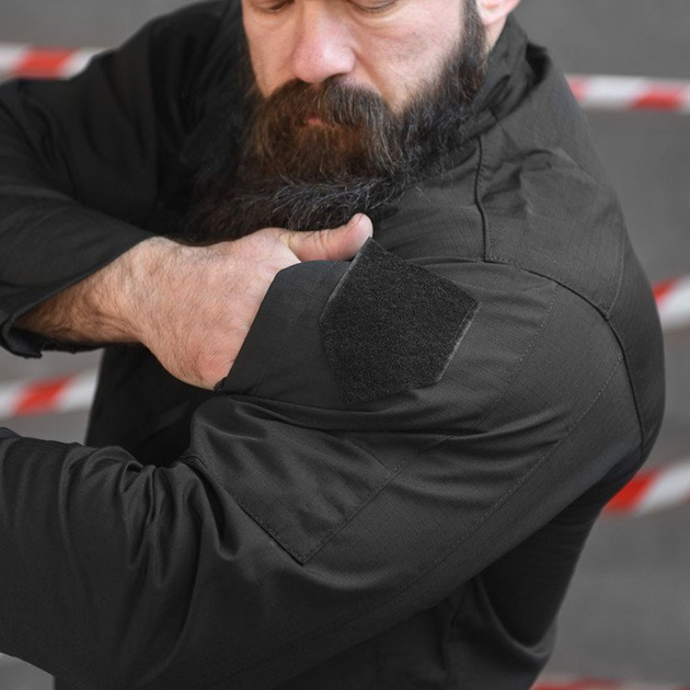 Тактическая форма Guard Китель + Брюки черная размер L - изображение 4