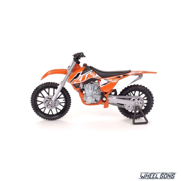 Модель мотоцикла KTM 450 SX-F 1:18 Welly (W2597) – іграшки з