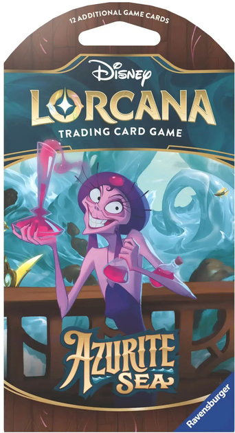 Karty do gry Ravensburger Disney Lorcana Azurite Sea 12 kart (4050368984302) - obraz 4