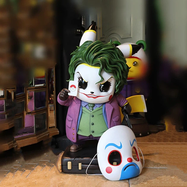 Игрушка покемон Пикачу The Joker Marvel. Фигурка Джокер Пикачу Марвел 12см - Фото 1 Игрушка покемон Пикачу The Joker Marvel. Фигурка Джокер Пикачу Марвел 12см - изображение 1