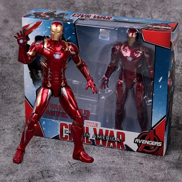 Залізна людина — Iron Man Marvel колекційна фігурка - зображення 2