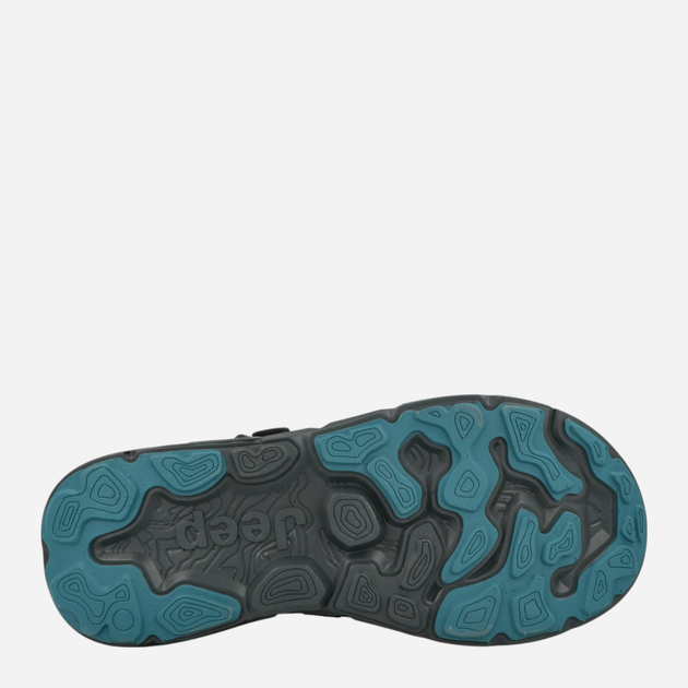 Чоловічі сандалії Jeep JM51120A-062 44 29.6 см Чорні (8057808742573) - зображення 5