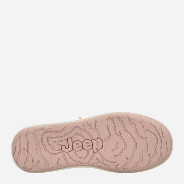 Жіночі мокасини Jeep JL51500A-080 40 26.9 см Рожеві (8052597155085) - зображення 5