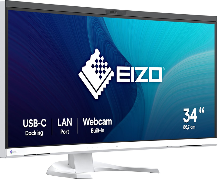 Monitor 31.5" EIZO FlexScan EV3450XC-WT - obraz 2