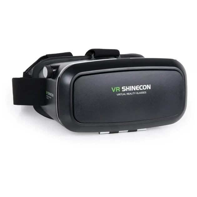 Окуляри віртуальної реальності VR Shinecon з пультом чорні - Фото 3 Окуляри віртуальної реальності VR Shinecon з пультом чорні - зображення 3