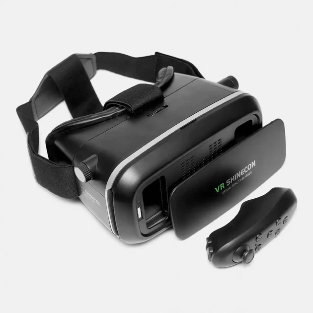 Окуляри віртуальної реальності VR Shinecon з пультом чорні - Фото 7 Окуляри віртуальної реальності VR Shinecon з пультом чорні - зображення 7