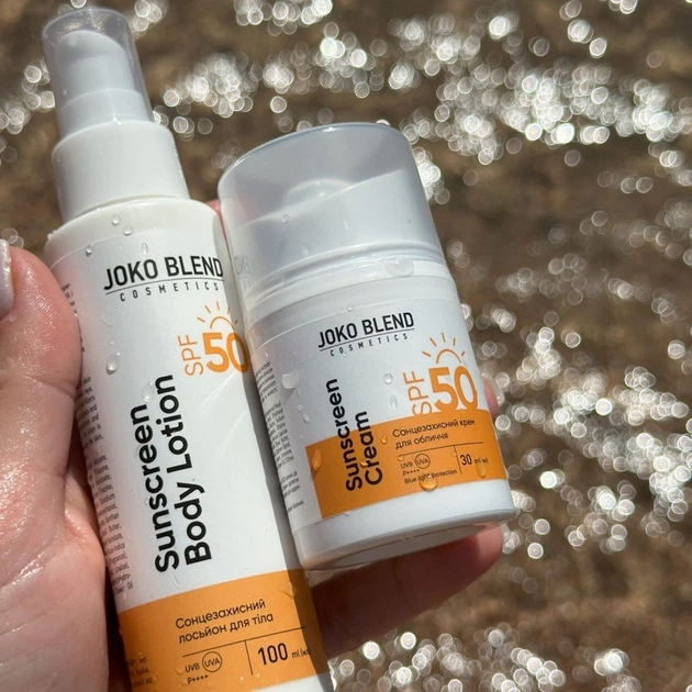Солнцезащитный крем для лица Joko Blend SPF 50, 30 мл (289554) - изображение 3
