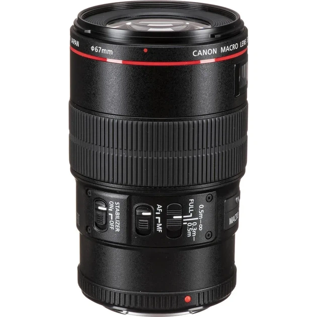 Объектив Canon EF 100mm f/2,8L Macro IS USM (3554B005) - изображение 4