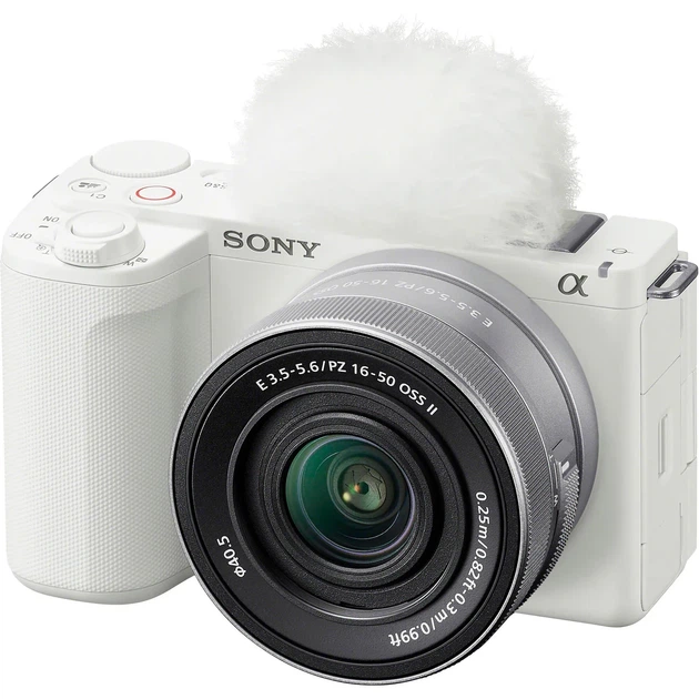 Беззеркальный фотоаппарат Sony ZV-E10 II Kit 16-50mm f3.5-5.6 OSS II White (ZVE10M2KW.CEC) - изображение 2