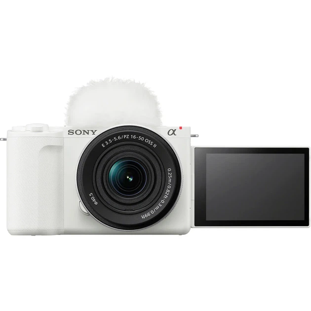 Беззеркальный фотоаппарат Sony ZV-E10 II Kit 16-50mm f3.5-5.6 OSS II White (ZVE10M2KW.CEC) - изображение 4