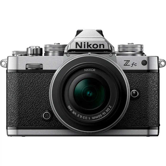 Фотокамера Nikon Z fc Kit 16-50mm f/3.5-6.3 VR Silver (VOA090K002) - Фото 3 Фотокамера Nikon Z fc Kit 16-50mm f/3.5-6.3 VR Silver (VOA090K002) - зображення 3
