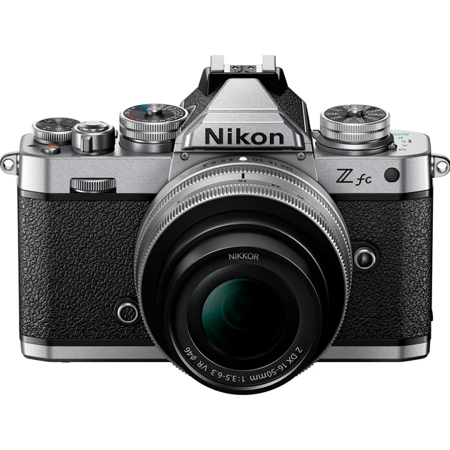 Фотокамера Nikon Z fc Kit 16-50mm f/3.5-6.3 VR Silver (VOA090K002) - Фото 5 Фотокамера Nikon Z fc Kit 16-50mm f/3.5-6.3 VR Silver (VOA090K002) - зображення 5