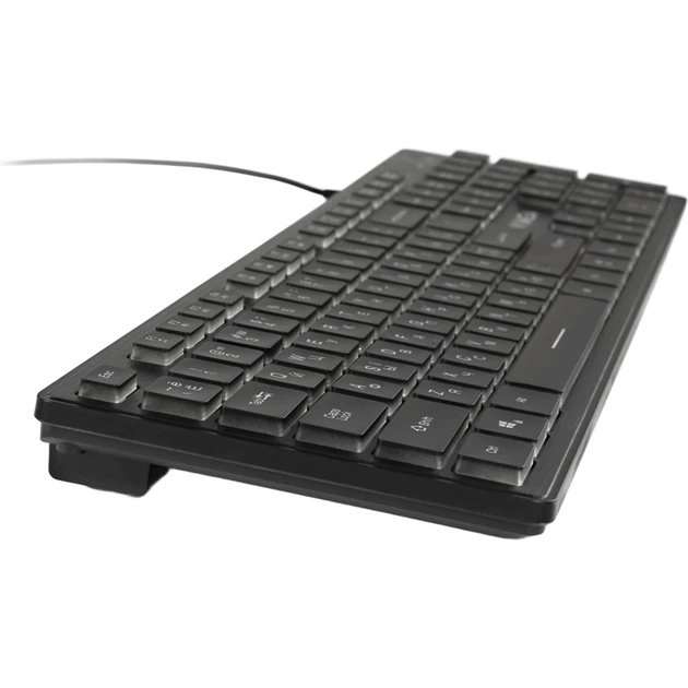 Клавиатура Vinga KB410 Black [128774] - изображение 4