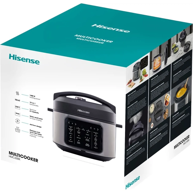 Мультиварка-скороварка Hisense HMC6SBK [128027] - изображение 5