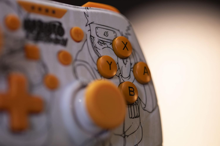 Gamepad przewodowy Konix Naruto Switch/PC White (3328170287432) - obraz 6