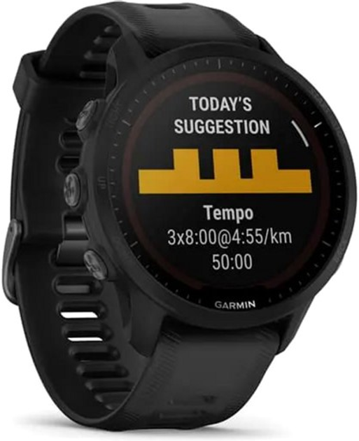 Смарт-годинник Garmin Forerunner 955 Solar Black (010-02638-20) - зображення 2