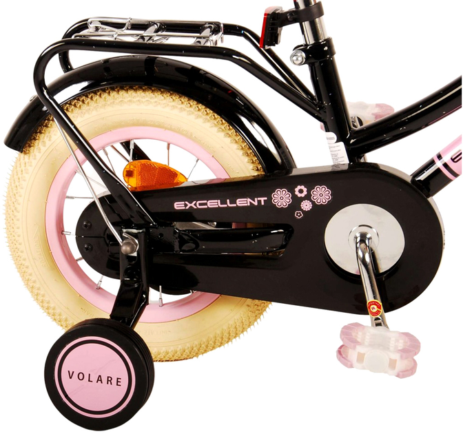 Rower dziecięcy Volare Excellent 14" Czarny (8715347211461) - obraz 7