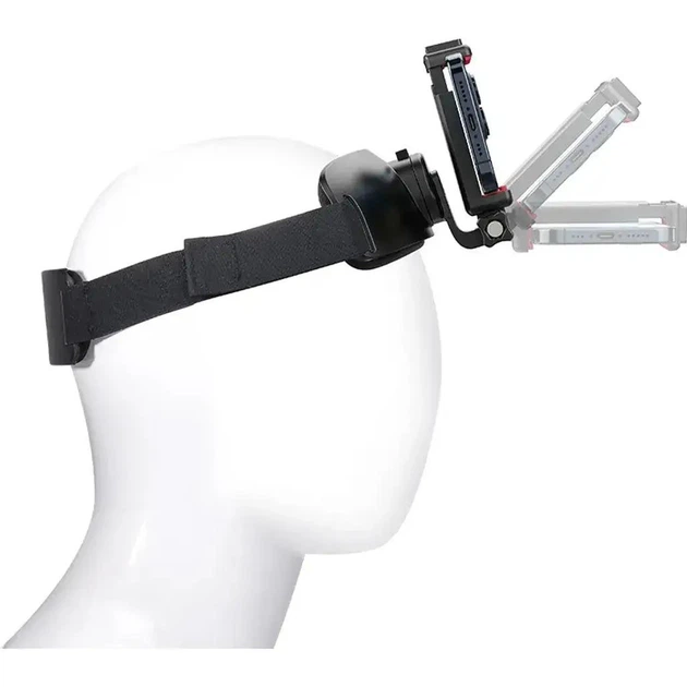 Кріплення Ulanzi Vijim CM027 Go-Quick II Head Strap Mount for GoPro and Phone UV-C020GBB1 CM027 Black - Фото 3 Кріплення Ulanzi Vijim CM027 Go-Quick II Head Strap Mount for GoPro and Phone UV-C020GBB1 CM027 Black - зображення 3