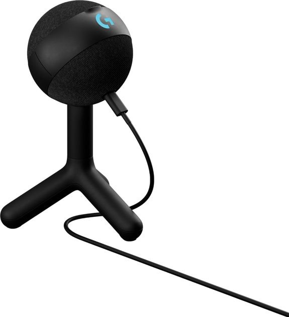 Мікрофон Logitech G Yeti Orb RGB Gaming Mic with Lightsync Black (988-000551) - зображення 4