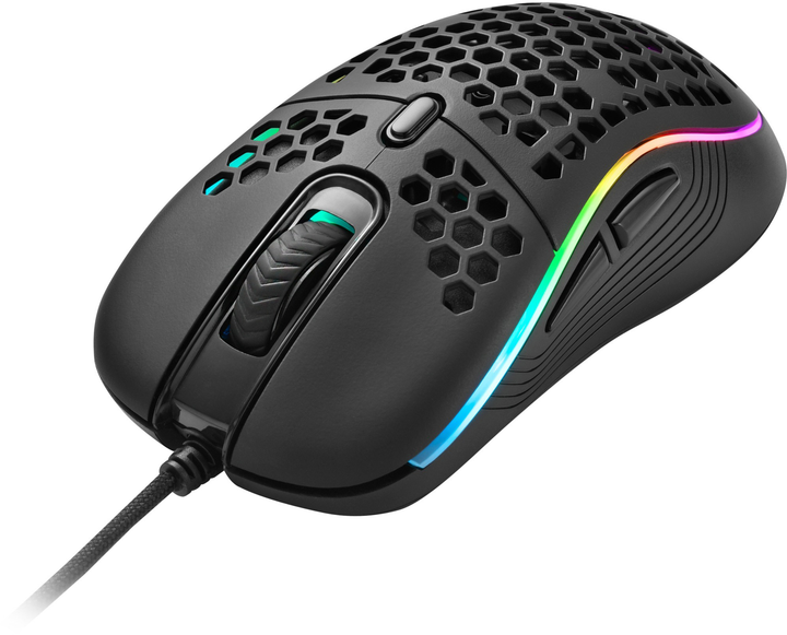 Mysz Sharkoon Light2 S USB Black (4044951029303) - obraz 3