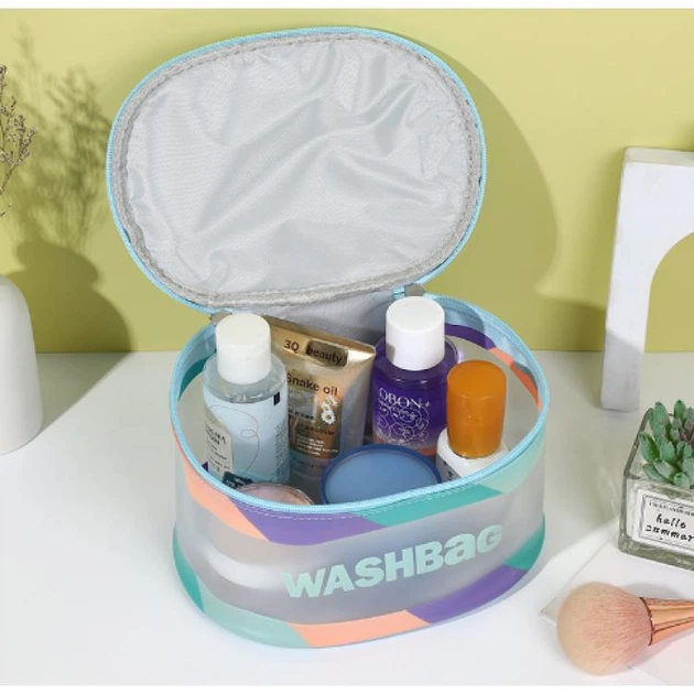 Косметичка - валіза "Washbag", органайзер для косметики (21х15, 5х12, 3 см), різні кольори - изображение 3