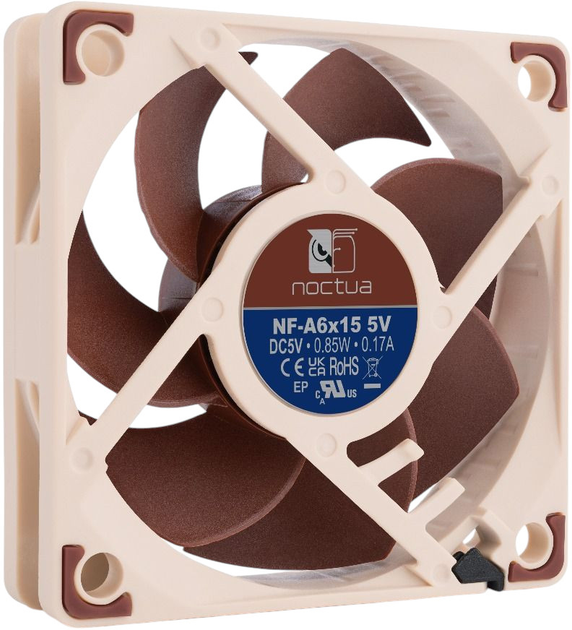 Вентилятор Noctua NF-A6x15 5V - зображення 3