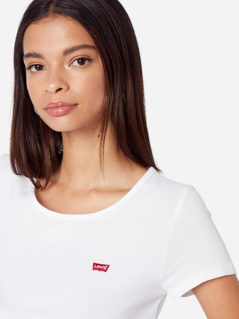 Zestaw koszulek damskichch Levi's 74856-0015 L 2 szt Biały - obraz 5