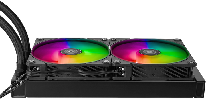Система рідинного охолодження SilverStone NovaPeak 240 ARGB Black (SST-NP240-ARGB) - зображення 3