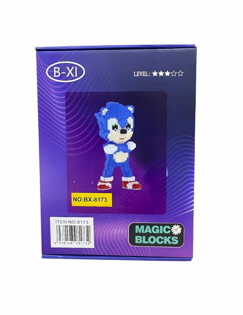 Конструктор Magic Blocks Ёж Соник на 1940 деталей (8173) - изображение 2