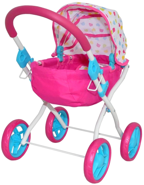 Wózek Milly Mally dla lalek Dori Candy Różowy (5901761124897) - obraz 4