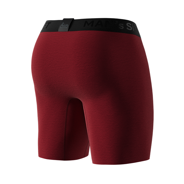 Трусы боксеры мужские хлопковые, Anatomic Long 2.0, Black Series, бордовые 3XL BST140-20 - Фото 5 Трусы боксеры мужские хлопковые, Anatomic Long 2.0, Black Series, бордовые 3XL BST140-20 - изображение 5