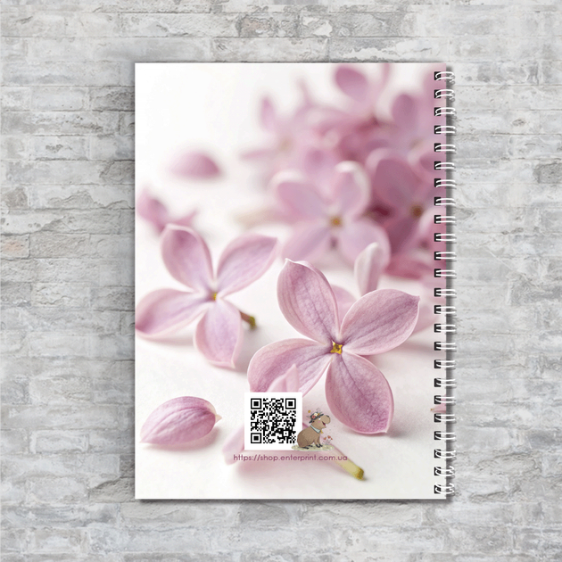 Блокнот А5 Сирень клетка на пружине 50 листов бумага 80 г/м² ENTERSTORE (art. NTB-LLC-2502A5S) - Фото 2 Блокнот А5 Сирень клетка на пружине 50 листов бумага 80 г/м² ENTERSTORE (art. NTB-LLC-2502A5S) - изображение 2