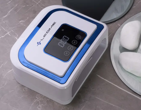 Лампа для манікюру LEDME 5B 120W BLUE з акумулятором - зображення 6