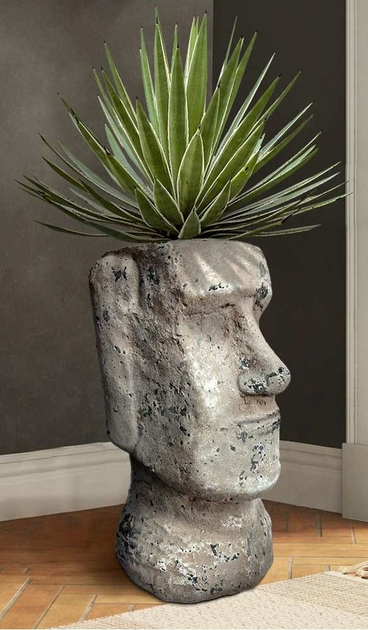 Doniczka Mikamax Moai Plant Pot 40 cm (8719481357832) - obraz 4