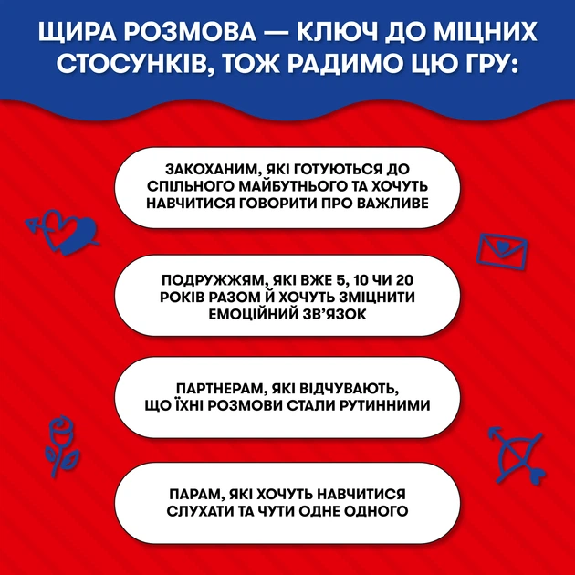Разговорная игра Orner Расскажи мне все! Love edition (orner-1636) - изображение 7