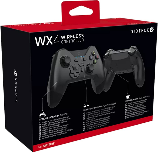 Бездротовий контролер Gioteck WX4 Black (0812313010788) - зображення 5