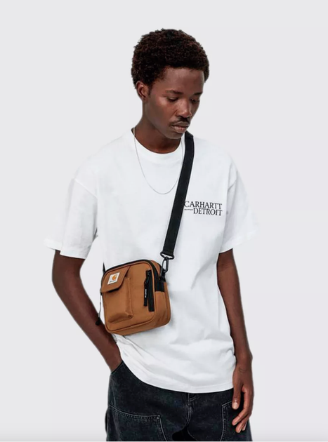 Сумка через плечо Carhartt Wip в коричневом цвете. - изображение 3