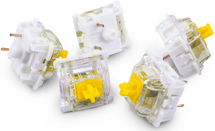 Zestaw przełączników do klawiatury Sharkoon Gateron Pro 3.0 Switch-Set 35 szt. Yellow (4044951040360) - obraz 2