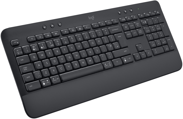 Клавіатура бездротова Logitech Signature K650 USB/Bluetooth Graphite (920-010945) - зображення 1