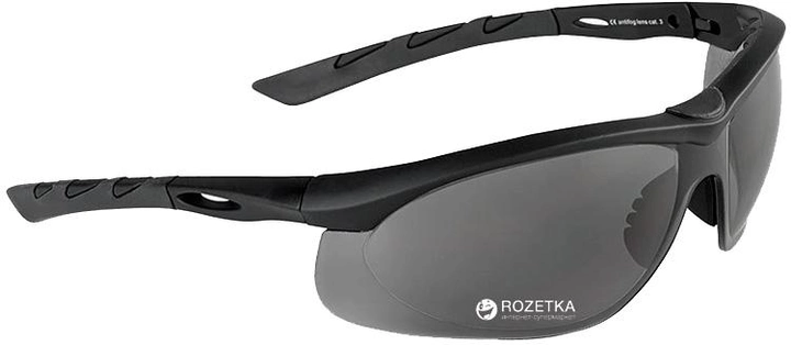 Защитные очки Swiss Eye Lancer Серые (23700555) - изображение 1