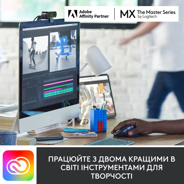 Клавіатура бездротова Logitech MX Keys Mini Wireless Illuminated UA Graphite (920-010498) - зображення 10