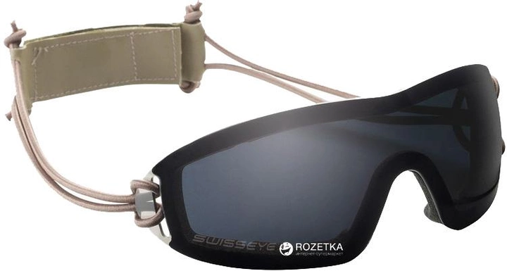 Защитные очки Swiss Eye Infantry Серые (23700553) - изображение 1