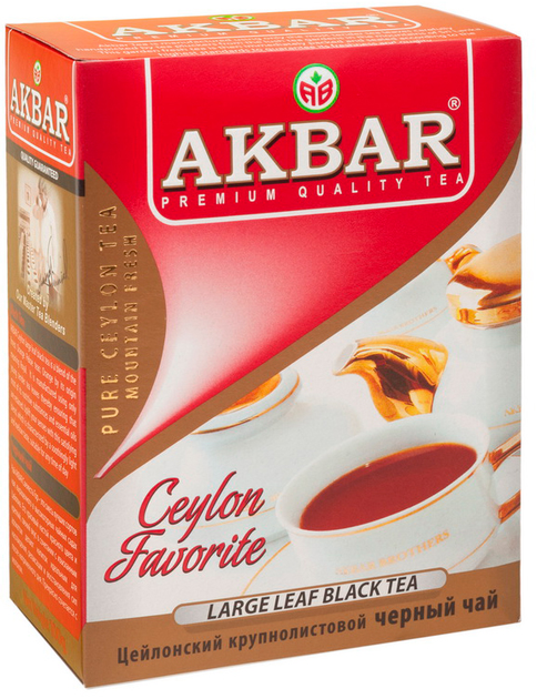 Чай чорний Akbar Black Tea Цейонський Крупнолистовий 100 г від Rozetka на платформі USKIDKA Акція на Чай чорний Akbar Black Tea Цейонський Крупнолистовий 100 г від Rozetka