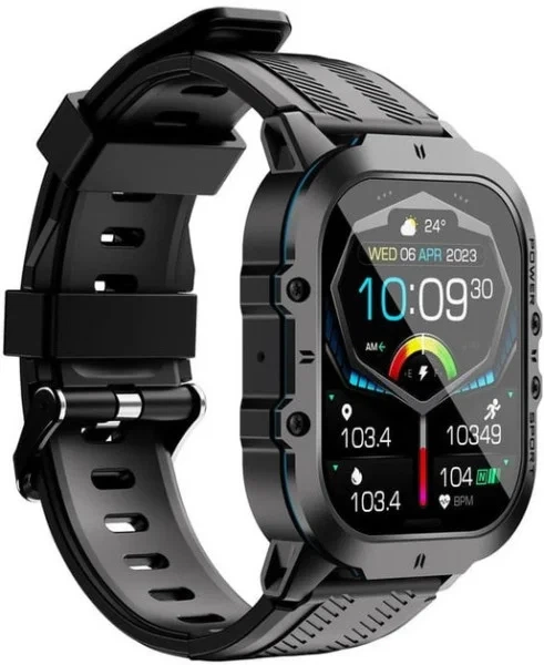 Смарт-годинник Oukitel Watch BT20 Black-Blue - Фото 3 Смарт-годинник Oukitel Watch BT20 Black-Blue - зображення 3