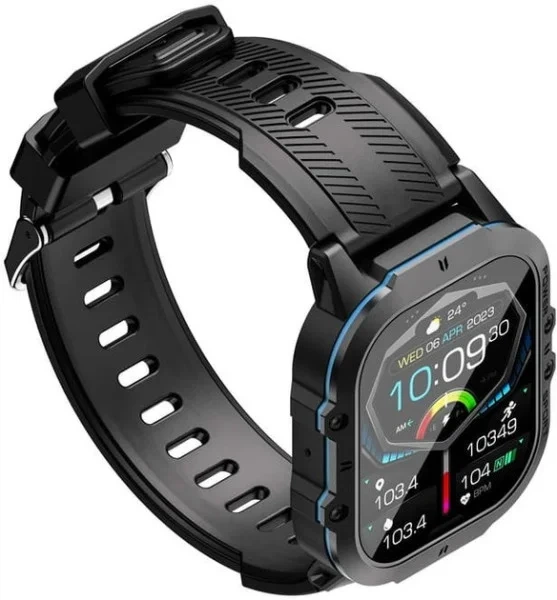 Смарт-годинник Oukitel Watch BT20 Black-Blue - Фото 4 Смарт-годинник Oukitel Watch BT20 Black-Blue - зображення 4