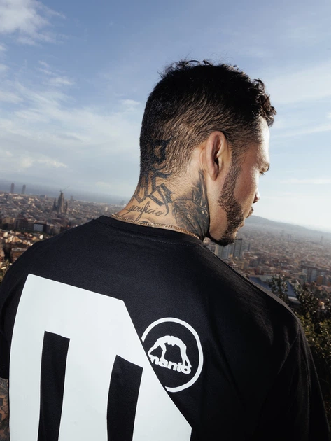 Футболка MANTO t-shirt ULTRA Black S - изображение 4